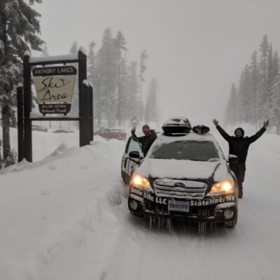 Ski road trip