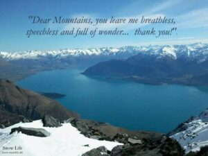 Mountain poster