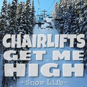 Skiing poster