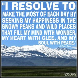 Ski poem