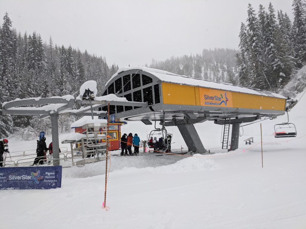 SIlverstar Chairlift