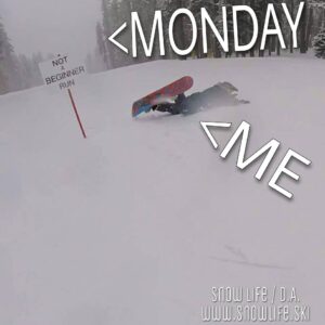 Funny snowboarding meme