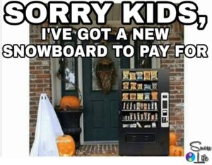 Funny snowboard meme