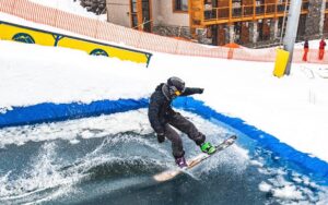 Pond skim