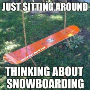 Snowboarding meme