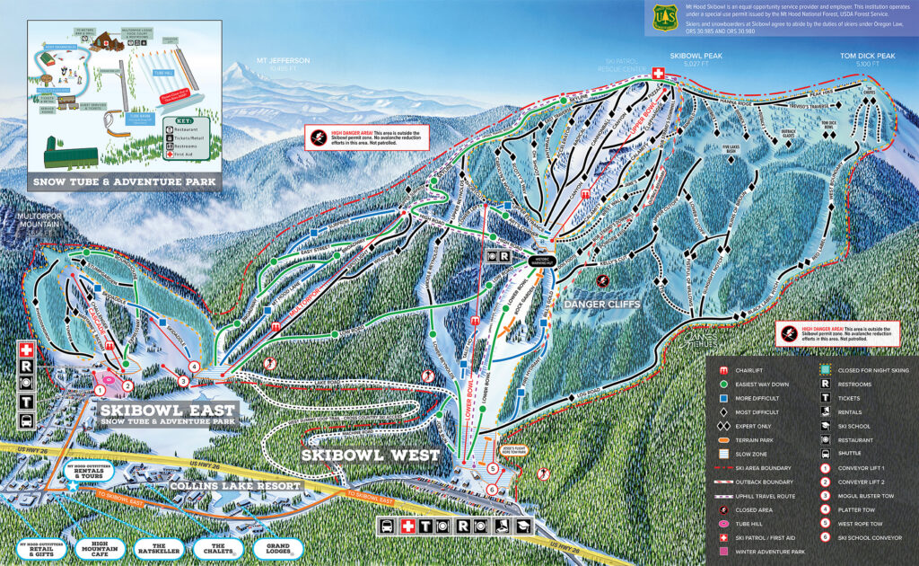 Trail Map - Skibowl