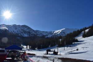 Sunny mountains