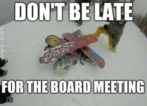 Snowboarding meme