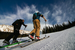 Skiing Uphill