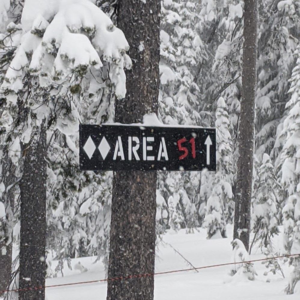 Area 51 Trail Sign