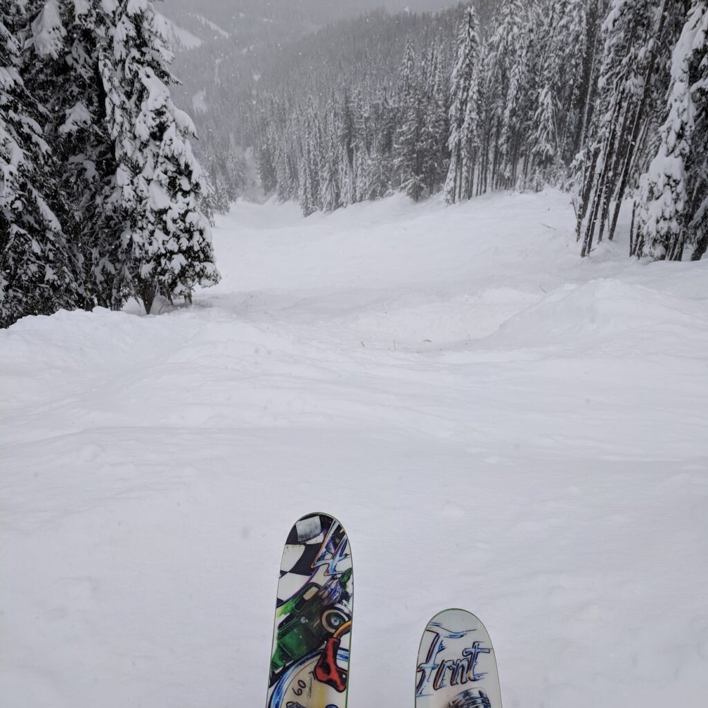 Skiing Fall Line