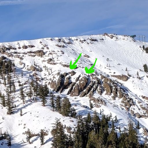 Fingers skiing