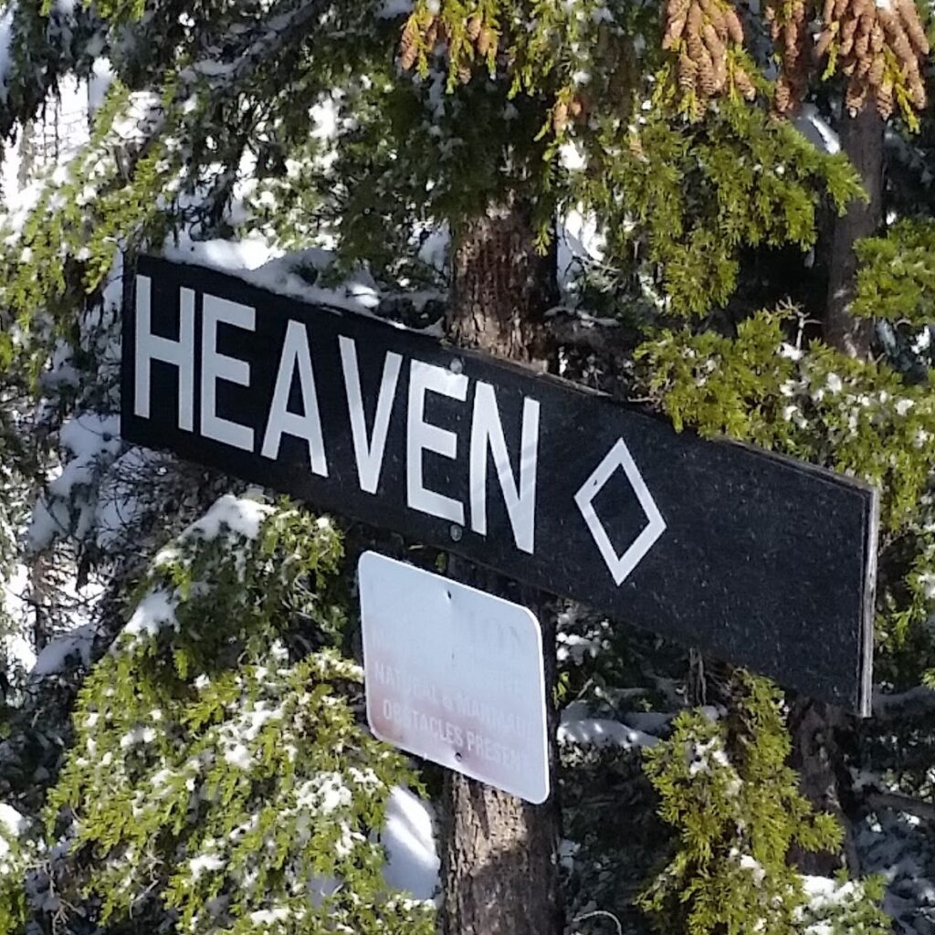 Heaven ski trail
