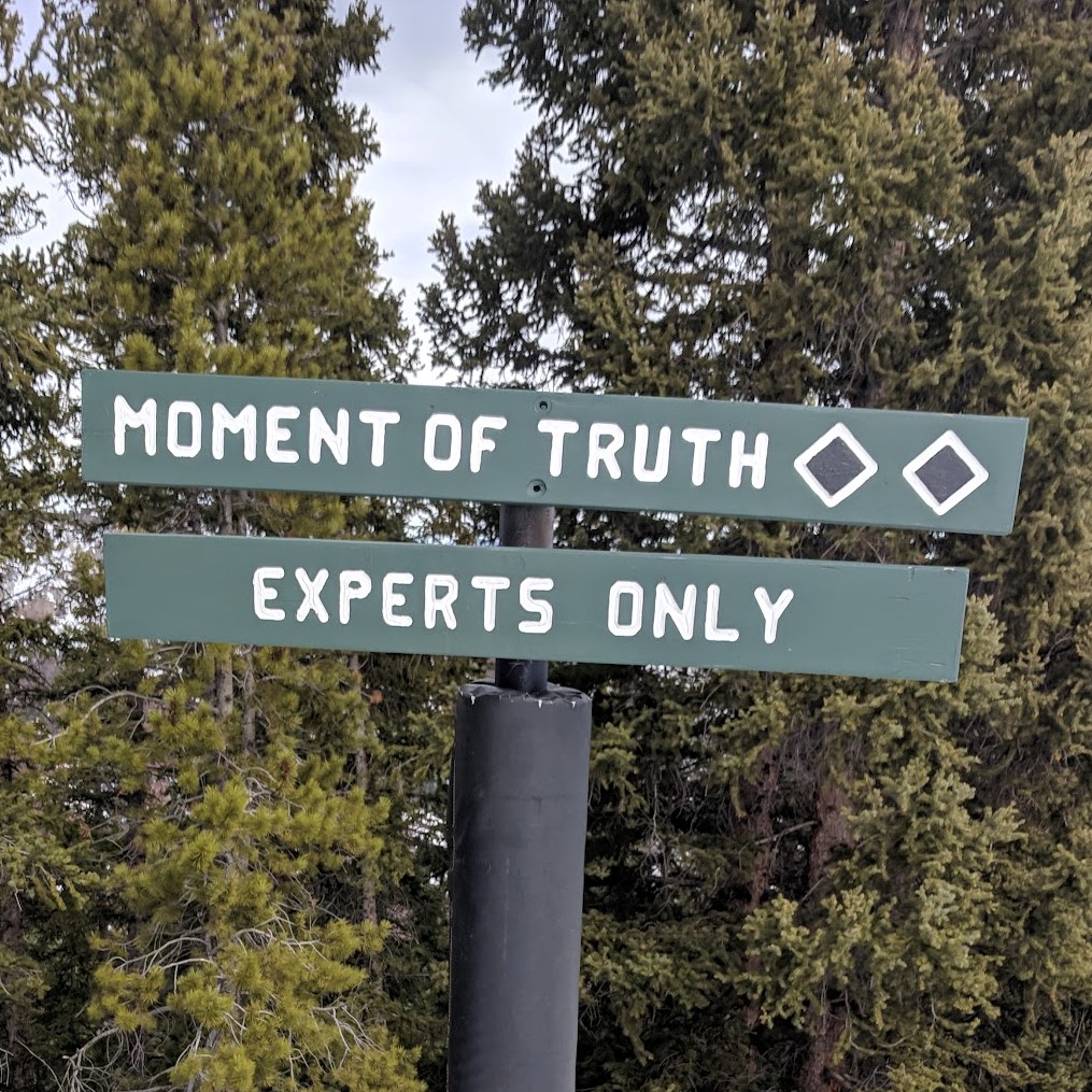 Cool ski trail name