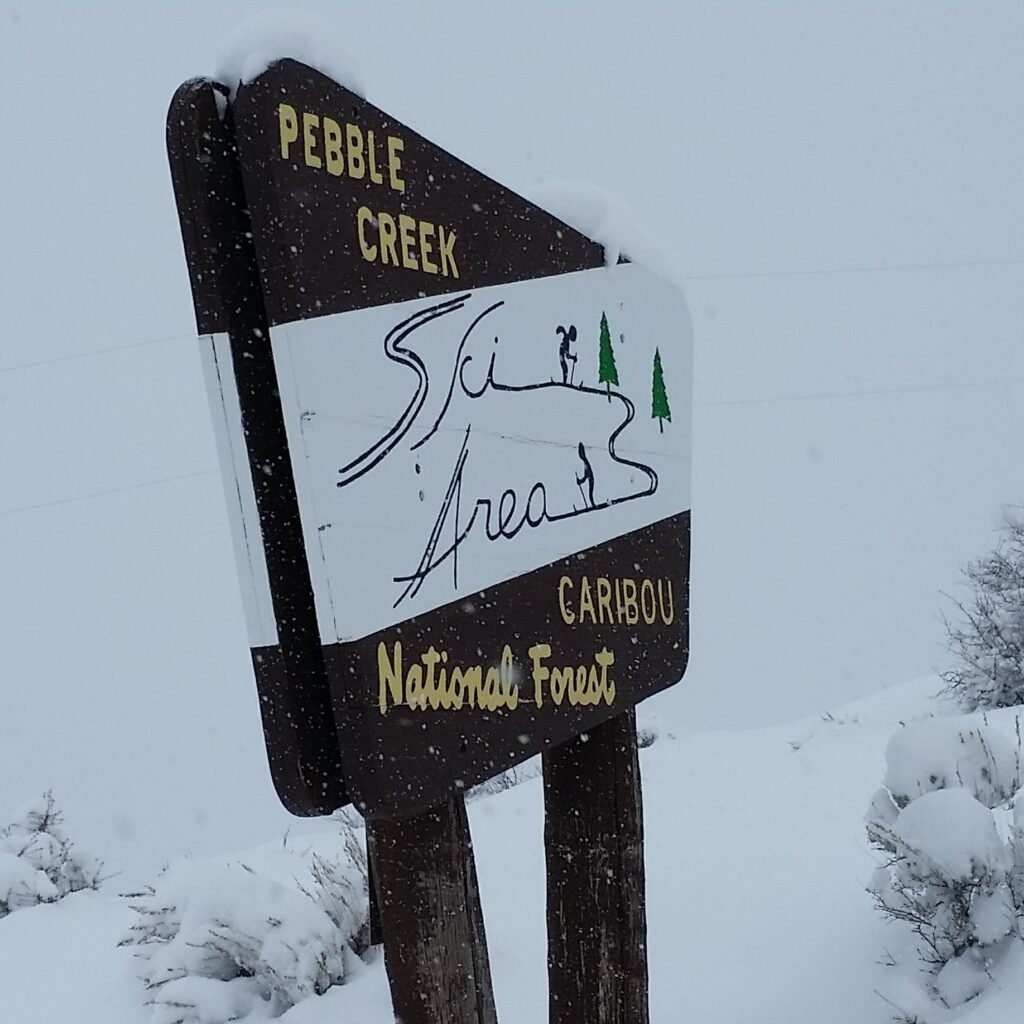 Pebble Creek sign