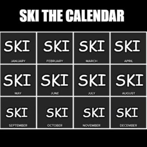 Ski the Calandar