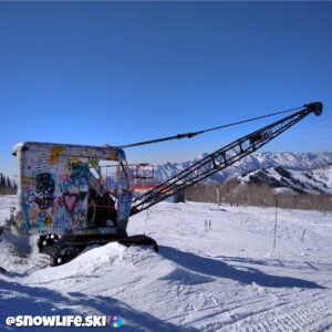 Powder Mountain Crane